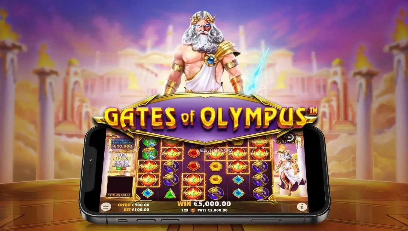 Заставка игры Gates of Olympus
